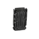 G-Code Pistol Soft Shell Scorpion Mag Carrier w/ P1/P2/P3 Molle and Belt Mounts, Ambidextrious, Black Frame/Black Shell, Short, SS-P2-123-BKBK