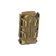 G-Code Pistol Soft Shell Scorpion Mag Carrier w/ P1/P2/P3 Molle and Belt Mounts, Ambidextrious, Green Frame/Multicam Green Shell, Short, SS-P2-123-GNMC