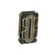 G-Code Pistol Soft Shell Scorpion Mag Carrier w/ P1/P2/P3 Molle and Belt Mounts, Ambidextrious, OD Green Frame/Black Shell, Short, SS-P2-123-GNBK