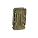 G-Code Pistol Soft Shell Scorpion Mag Carrier w/ P1/P2/P3 Molle and Belt Mounts, Ambidextrious, OD Green Frame/OD Green Shell, Short, SS-P2-123-GNGN