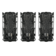 G-Code Pistop Soft Shell Scorpion Tall Mag Carrier w/ P1/P2/P3 Molle and Belt Mounts, Pack of 3, Ambidextrious, Black Frame/Black Shell, Tall, SS-P1-3PK-123-BKBK