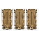 G-Code Pistop Soft Shell Scorpion Tall Mag Carrier w/ P1/P2/P3 Molle and Belt Mounts, Pack of 3, Ambidextrious, Tan Frame/Tan Shell, Tall, SS-P1-3PK-123-TNTN