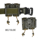 G-Code Soft Shell Scorpion Double Pistol Magazine Carrier, Belt Slide, Black, SS-PD-BSL-BK