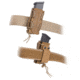 G-Code Soft Shell Scorpion Pistol, Tall, Belt Loop, Ambidextrious, Green On Black, SS-P1-LOOP-GNBK