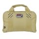 GPS Double Pistol Case, 13in, Nylon, Tan, GPS-1308PCT