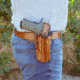 Galco APO Strongside/Crossdraw Belt Holster, Colt 5in 1911, Right, Tan, APO212R