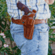 Galco Masterbilt RevSolution Premium Steerhide OWB Belt Holster,Manurhin Mr73 4in, Ruger Security Six 4in, Ruger Service Six 4in, Black