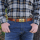 Galco SB30 1 1/2in Masterbilt Flat Back Buckle Holster Belt, Tan, 40in, SB30-40