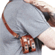 Galco Miami Classic Shoulder Holster System, Left Hand, Tan, Colt 5 in 1911, MC213