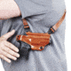 Galco Miami Classic Shoulder Holster System, Left Hand, Tan, Colt 5 in 1911, MC213