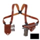 Galco Optic Solution Premium Steerhide Shoulder Holster, Colt 1911 3.5in, Dan Wesson 1911 5in, Kimber 1911 3in, Nighthawk 1911 5in, Ruger SR1911 5in, Right Hand, Black, OS212RB