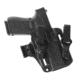Galco Paragon IWB Kydex Holster, Smith &amp; Wesson M&amp;P M2.0 Compact 4in, SIG Sauer M18, SIG Sauer P320 Compact, Ambidextrous, Plain, Black, PAR472RB