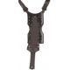 Galco Shoulder Leather Holster Universal Knife Accessory Leather Holster, Black, Ambidextrous SHUB