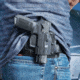 Galco Tac Slide Belt Holster, Glock 43/Glock 43X/Glock 48, Right Hand, Plain, Black, TS800B
