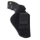 Galco Gunleather Steerhide Iwb Holster, Fits Glock 17/22 With Or Without Red Dot Sight, Right Hand, Black, WB224RB