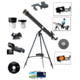 Galileo 800mm x 60mm Refractor Telescope w/ Solar Filter, Black, G-860BGSF