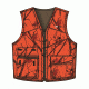 Gamehide Deer Camp Vest, Woodlot Blaze Large 20PWBLG