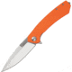 Ganzo Knives Adimanti Linerlock Orange Folding Knife, 3.38 satin finish D2 tool steel blade, Orange G10 handle, SKIMEN-OR