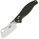 Ganzo Knives Firebird G-Lock Green Folding Knife, 3.25" satin finish 440C stainless blade, Green G10 handle, Thumb pull, F7551-GR