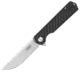 Ganzo Knives Firebird Linerlock CF Folding Knife, 3.5 satin finish D2 tool steel blade, Carbon fiber handle, FH11-CF