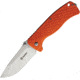 Ganzo Knives G722 Framelock Orange Folding Knife, 3.5 satin finish 440C stainless blade, Orange textured G10 handle with stonewash finish s, G722-OR