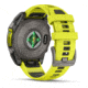Garmin fenix 8 Sapphire Solar Edition 47mm GPS Watch, Titanium with Amp Yellow/Graphite Silicone, 010-02906-20