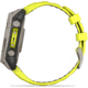 Garmin fenix 8 Sapphire Solar Edition 47mm GPS Watch, Titanium with Amp Yellow/Graphite Silicone, 010-02906-20