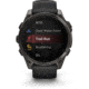Garmin fenix 8 AMOLED 47mm GPS Watch, Sapphire, Carbon Gray DLC Titanium with Black/Pebble Gray Silicone, 010-02904-20