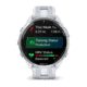 Garmin Forerunner 965, Titanium Bezel w/ Whitestone Case and Whitestone/Powder Gray Silicone Band, 010-02809-01