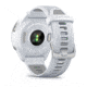 Garmin Forerunner 965, Titanium Bezel w/ Whitestone Case and Whitestone/Powder Gray Silicone Band, 010-02809-01