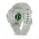 Garmin Venu 3S Watch, Silver Stainless Steel Bezel w/ Sage Gray Case and Silicone Band, 010-02785-01