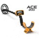 Garrett Ace 200, 6.5x9 in, Black/Yellow, Medium 1141070