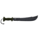 Gatco Sharpeners Alpha - 3 Mss Survival Machete, 440C Stainless Steel Black Matte, Tpr Molded Over Blade Handle, 4803