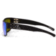 Gatorz Delta Sunglasses, Matte Black Frame, Brown Polarized w/Green Mirror Lens, GDELMTBLK03P-G
