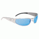 Gatorz Radiator Sunglasses, Polished Frame, Blue Chrome Lens RADPOL08C