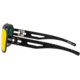 Gatorz Stark Sunglasses, Blackout Frame, Smoke Polarized w/Sunburst Mirror Lens, GZ-06-014