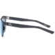 Gatorz Wraith Sunglasses, Graphite, Engraved Logo, Digitally Optimized Polarized Smoke, Blue Mirror w/ Anti-Reflective Coating, 841235127816
