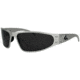 Gatorz Wraptor Sunglasses, Brushed Frame, Smoked Polarized Lens, WRABRU01P