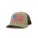 GBRS Group Patriotism Trucker Hat, Black, One Size, HAT-TRK-BLK-PAT