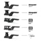 Gbrs Group Gear GBRS Group Hydra V2 Mount Kit, GEAR-HYDRA2-XPS-FDE