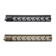 Geissele 15in M-LOK Super Modular Rail MK8, Black, DDC