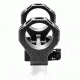 Geissele AR-15/M4 Super Precision Scope Mount, 30 mm Tube, 0 MOA, Extended, Type 3 Anodized, Black, 05-381B