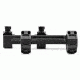 Geissele AR-15/M4 Super Precision Scope Mount, 30 mm Tube, 0 MOA, Extended, Type 3 Anodized, Black, 05-381B