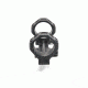 Geissele AR-15/M4 Super Precision Scope Mount, 34 mm Tube, 0 MOA, Extended, Type 3 Anodized, Black, 05-405B