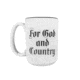 Geissele For God And Country Mug