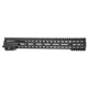 Geissele Super Modular Rail, MLOK, MK13, Black, 15 Inch, GEI05-576B