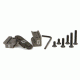 Geissele Surefire Scout Weapon Light Mount Kit for SMR Rails,Gray 05-266