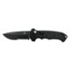 Open Box, Dealer Demo, Gerber 06 Auto Automatic Folding Knife, 8.5 in Overall, 3.8 in S30V Serrated Drop Point Black Oxide Blade, Hard Anodized 6061-T6 Machined Aluminum Black Handle, 30-000377