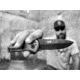 Gerber Empower Auto Open Folding Knife,3.25in,S30V Steel Black Oxide Blade,Grey Armored Grip Handle, 30-001325