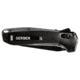 Gerber Highbrow Assist Open Folding Knife, Onyx Handle, Plain Edge